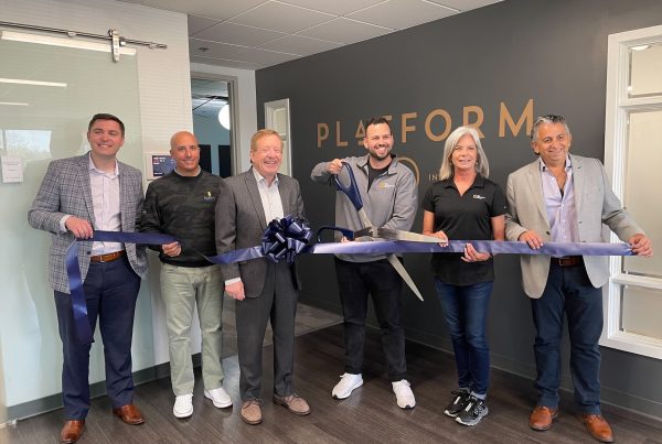 Digital Media Studio Ribbon Cutting